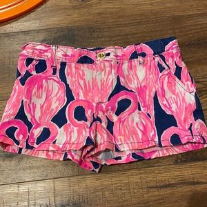 Flamingo print Lily Pulitzer shorts
